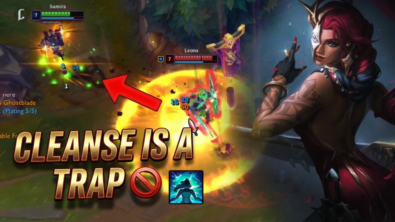 Stop taking Cleanse on Samira... (This 'Secret' Tech is Broken) 🛡️