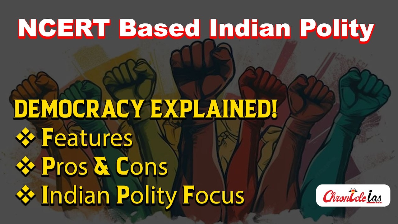 Democracy Explained | Features, Merits & Demerits with Real World Examples | UPSC/BPSC