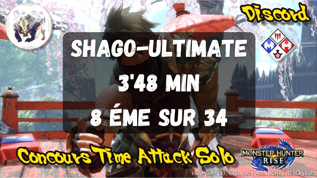 MH Rise | Event Discord MHFR : Time Attack Challenge quest 4 (Magnamalo)