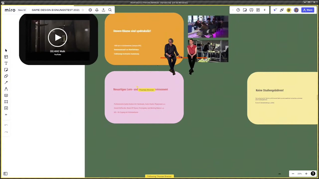 GAME DESIGN - Bewerbung - Thema 2022
