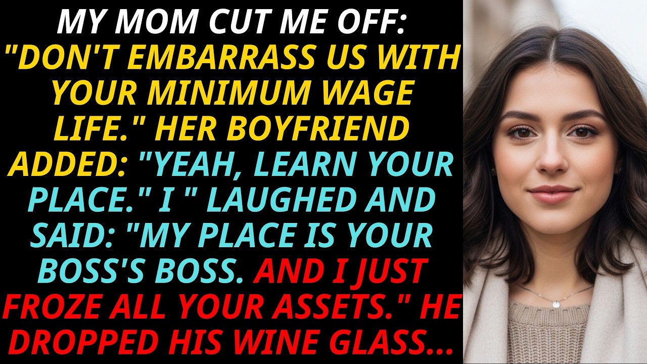 Mom Mocked Me “Minimum Wage Life” — I Smiled “I’m Your Boss’s Boss” And Froze Assets