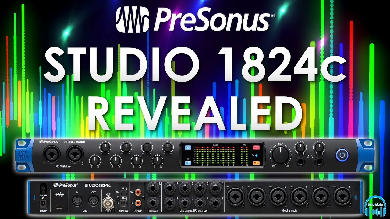 PreSonus Studio 1824c - REVEALED (Full Overview, Setup, & Demo)