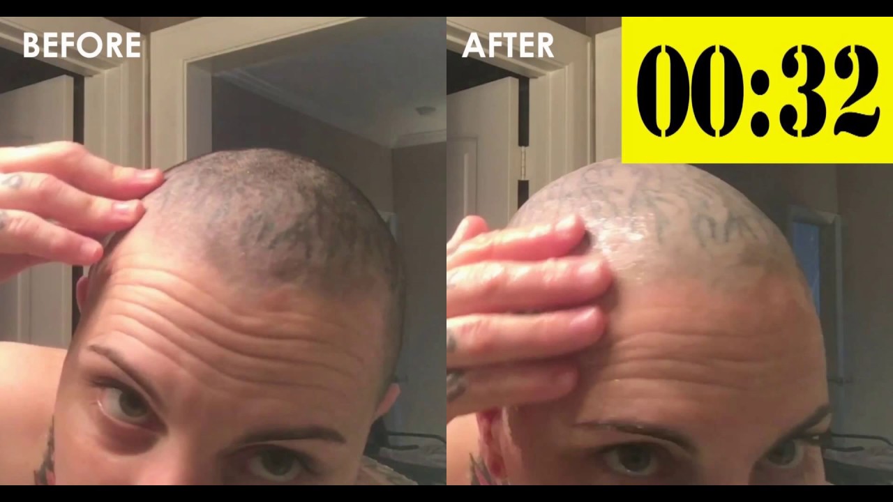 The FASTEST way to shave your head bald