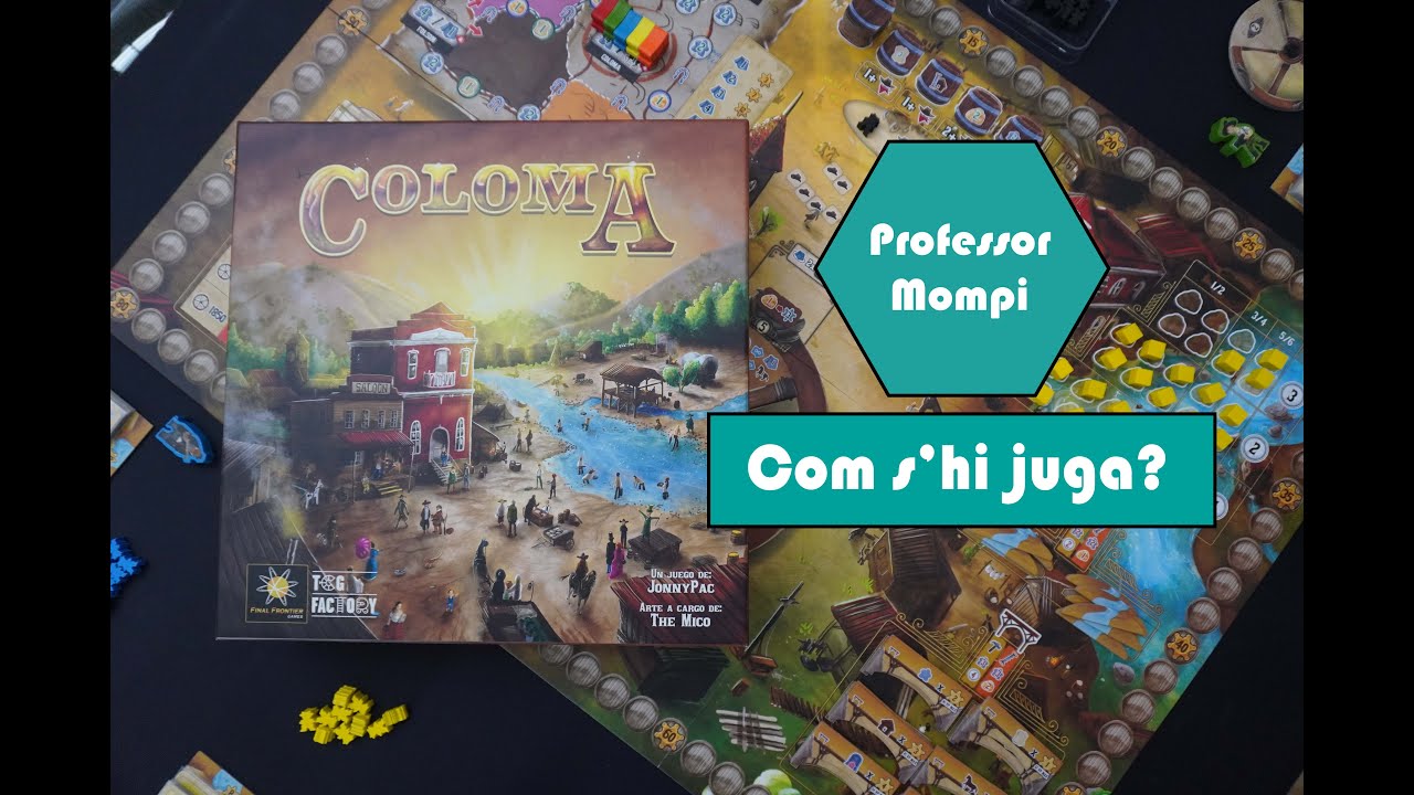 Coloma - Joc de taula - Tutorial