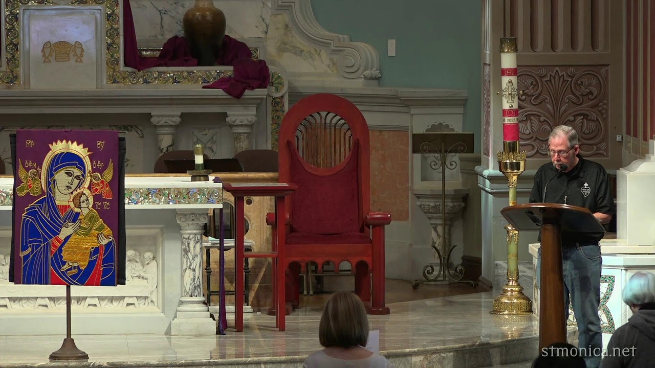 Wednesday Daily Mass 02/25/2026 from St. Monica Catholic Church