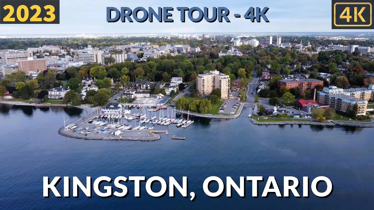 Kingston, Ontario Aerial Beauty | DJI Mini 2 Drone Adventure in 4K