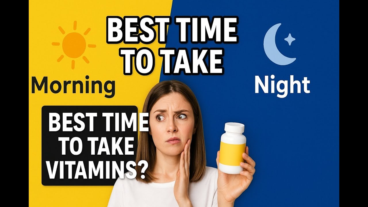 Stop Taking Vitamins Wrong! Here’s the Best Time to Take Them