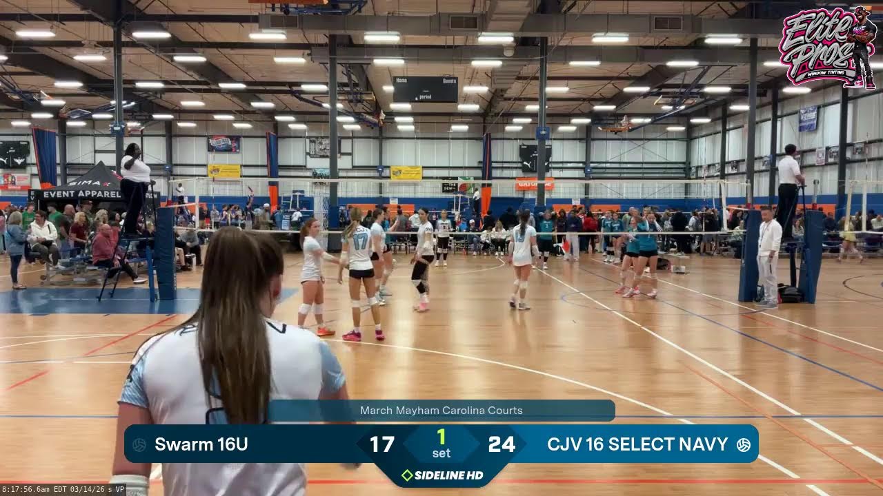 CJV 16 SELECT NAVY vs. Swarm 16U (2026.03.14)
