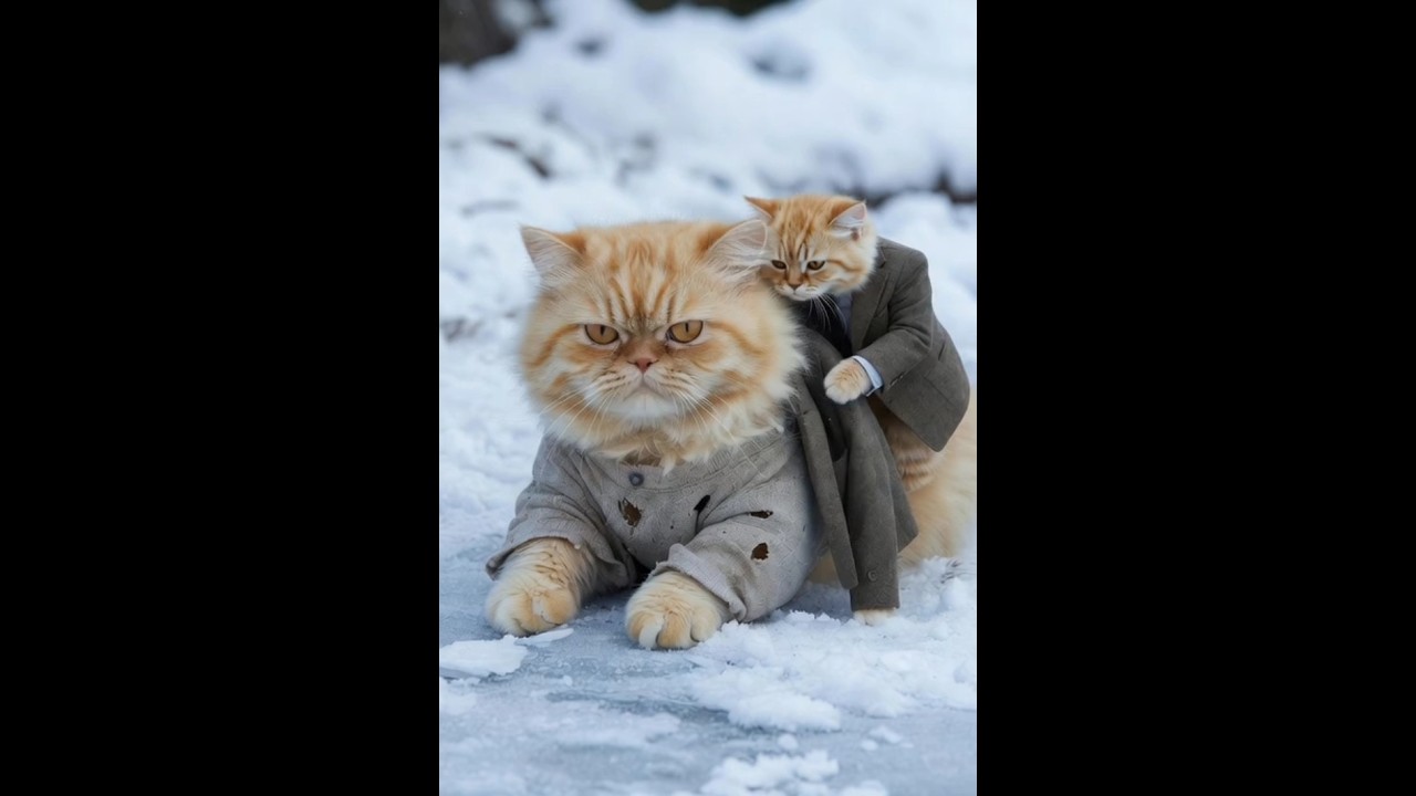 Warmth in the Snow 🐱