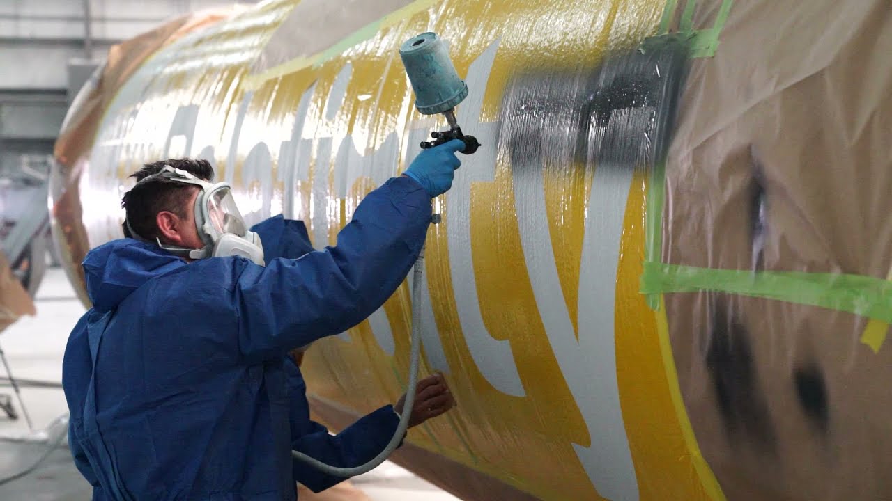 Terran 1 Paint Finishes in Action: Behind the Scenes