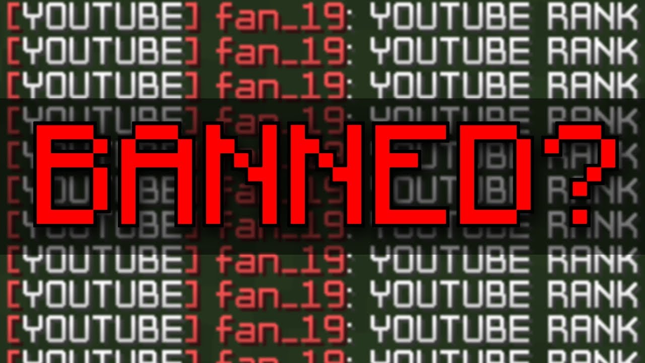 Как меня забанили на Hypixel