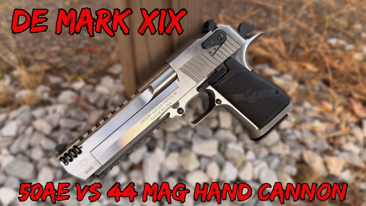 Обзор Desert Eagle MK XIX 50AE и 44 Mag