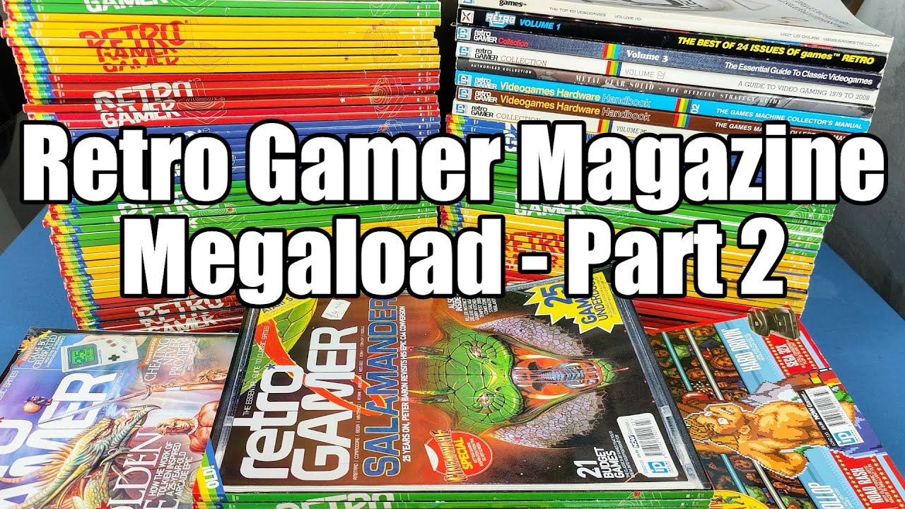 Retro Gamer Magazine - A Look At The Classic Retrogaming Gaming Magazine - Part 2!
