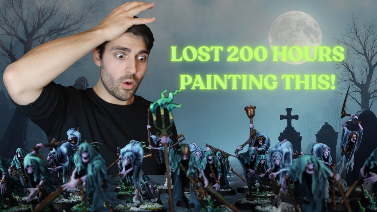 I'm Back! Painting the Nighthaunt Army Core