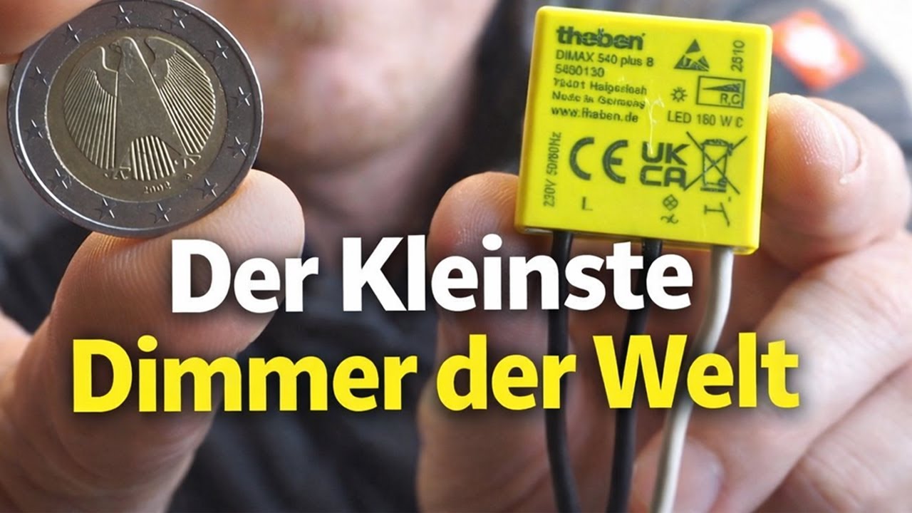 Der kleinste Dimmer der Welt👍🏠