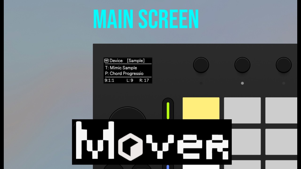 MoveR Micro Tutorial: The Main Screen