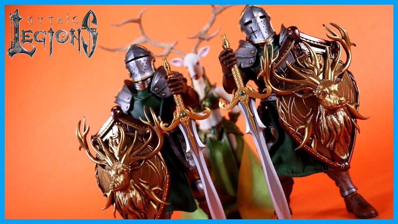 Four Horsemen Mythic Legions All Stars 5+ XYLERNIAN GUARD Action Figure Review