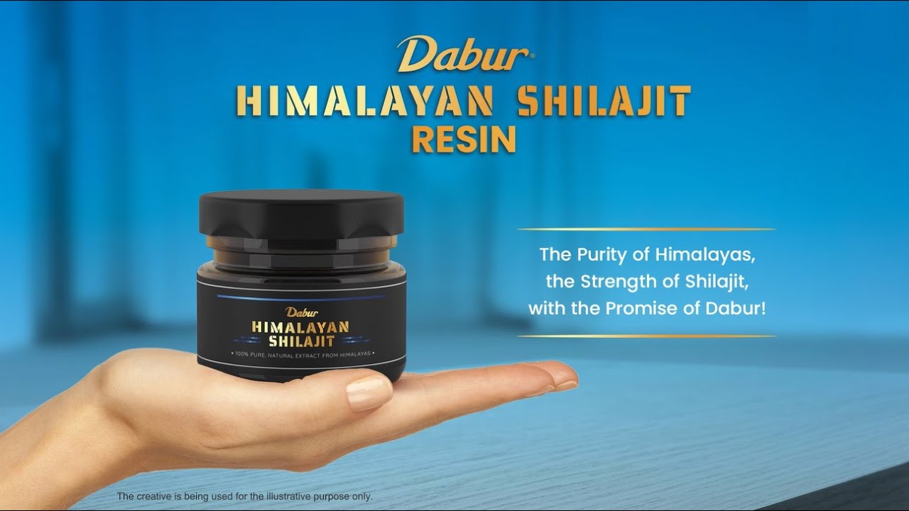 Presenting the purity of Himalayas in Dabur Himalayan Shilajit Resin