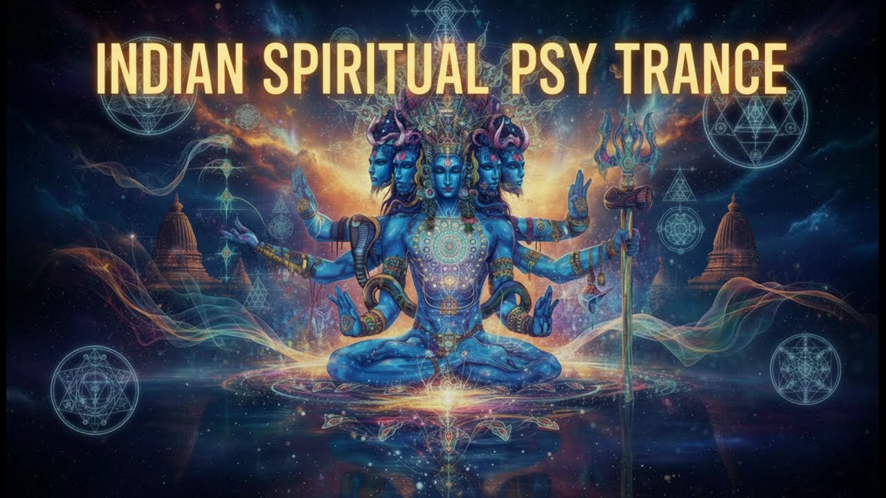 Indian Spiritual Psy Trance 🔱 Hypnotic Mantra Bass | Deep Mystic Journey