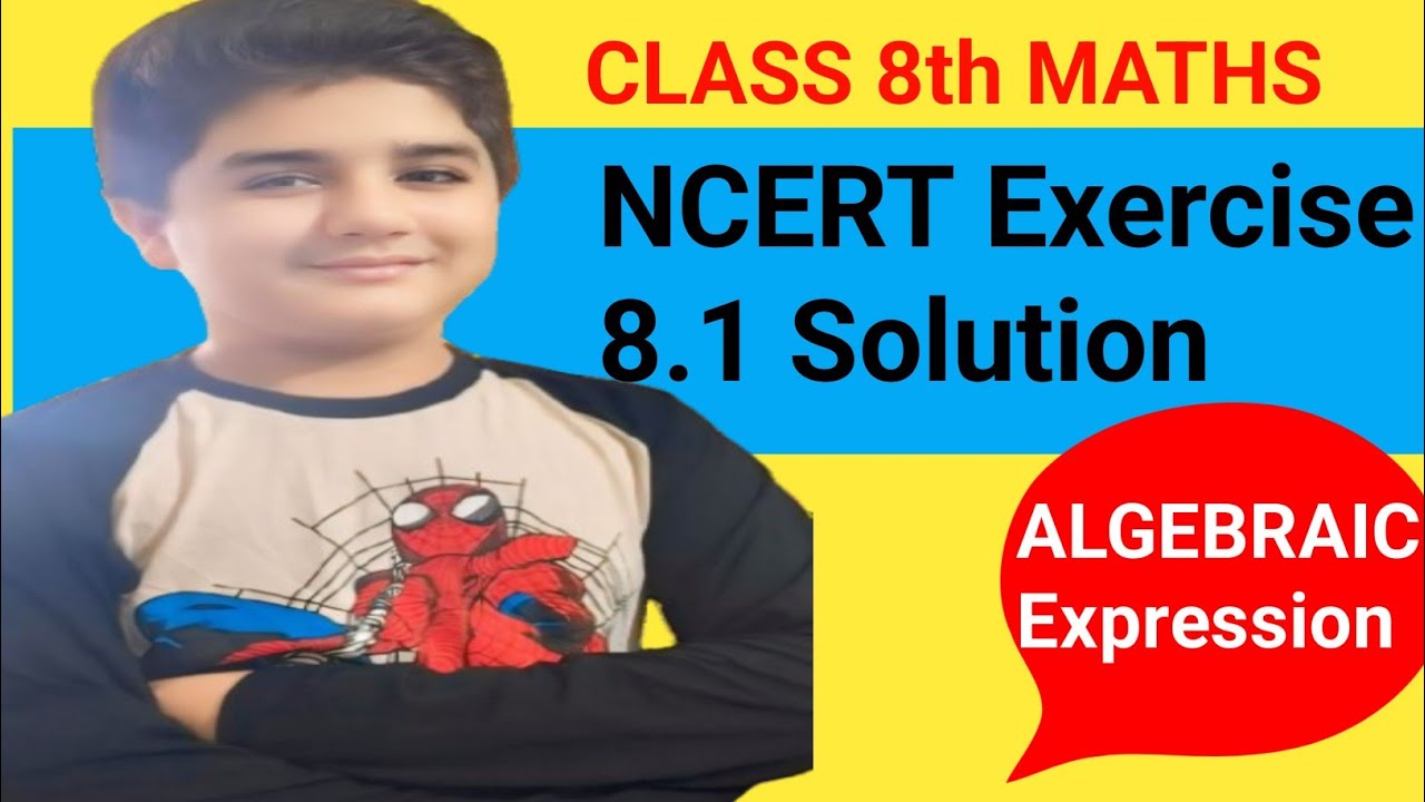 Class 8 Maths Algebraic Expressions Exercise 8.1 | NCERT Solutions | Step by Step Explanation