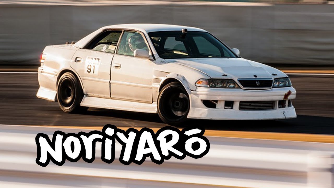 Tsukuba Circuit drifting in a JZX100 Mark II