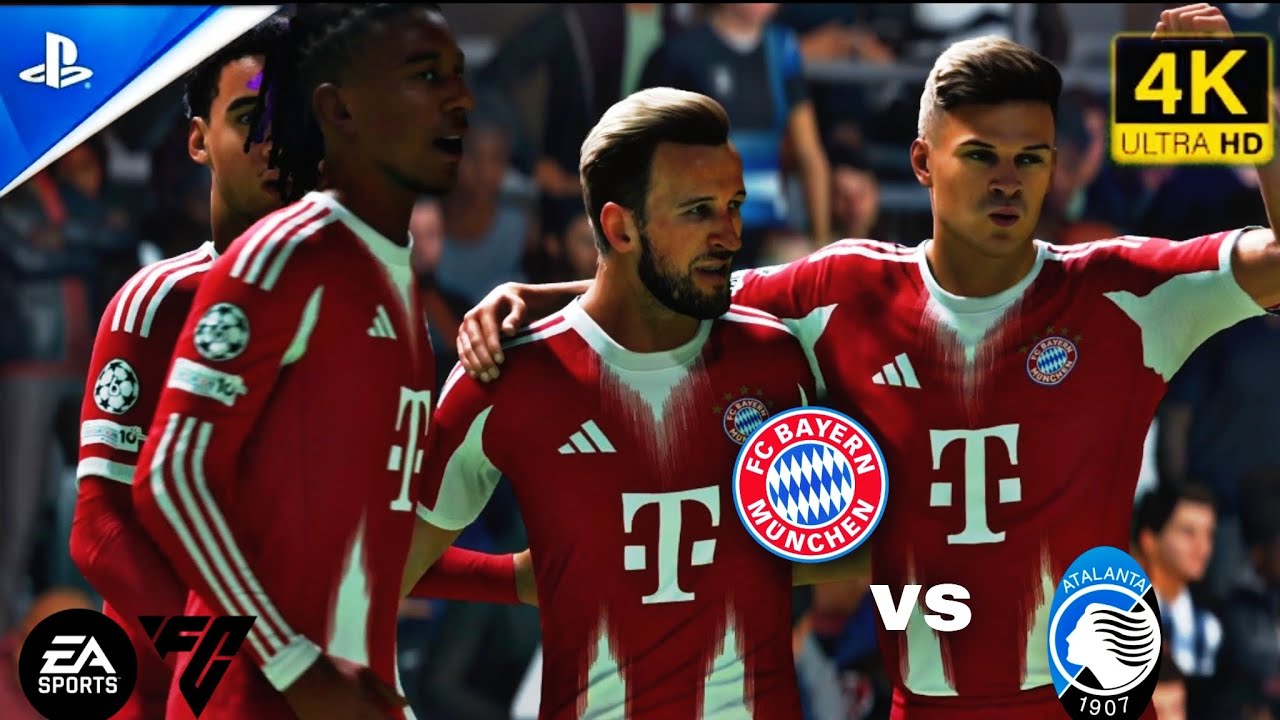 Bayern Munich vs Atalanta | UEFA Champions League Full Match |FC 26 PS5 Gameplay 60FPS