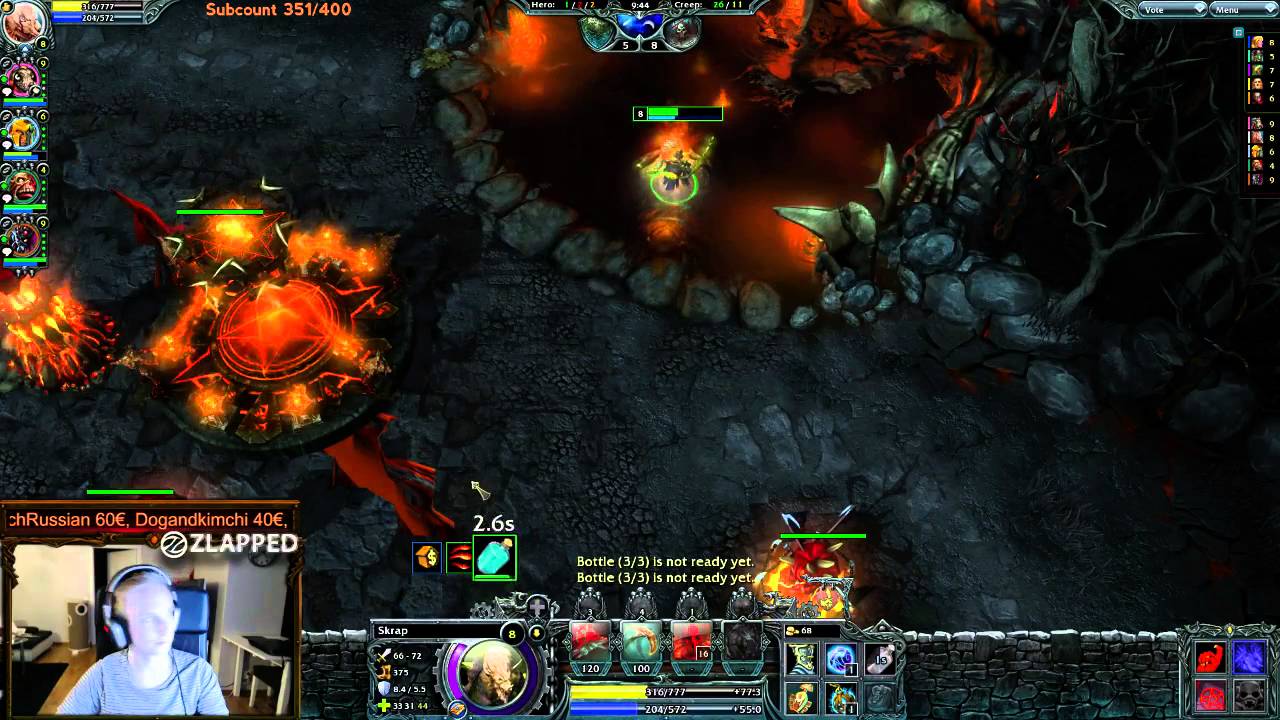 [HoN]AR Solo Queue Game 59: Skrap