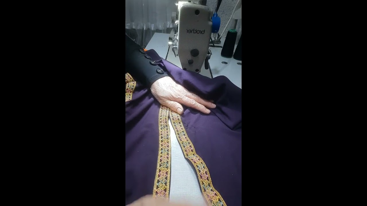 يلا بنوتاتي اني وياكم نفصل ونخيط دشداشه ركلان مغربي بااسهل طريقه ماما سلطانه تحبكم