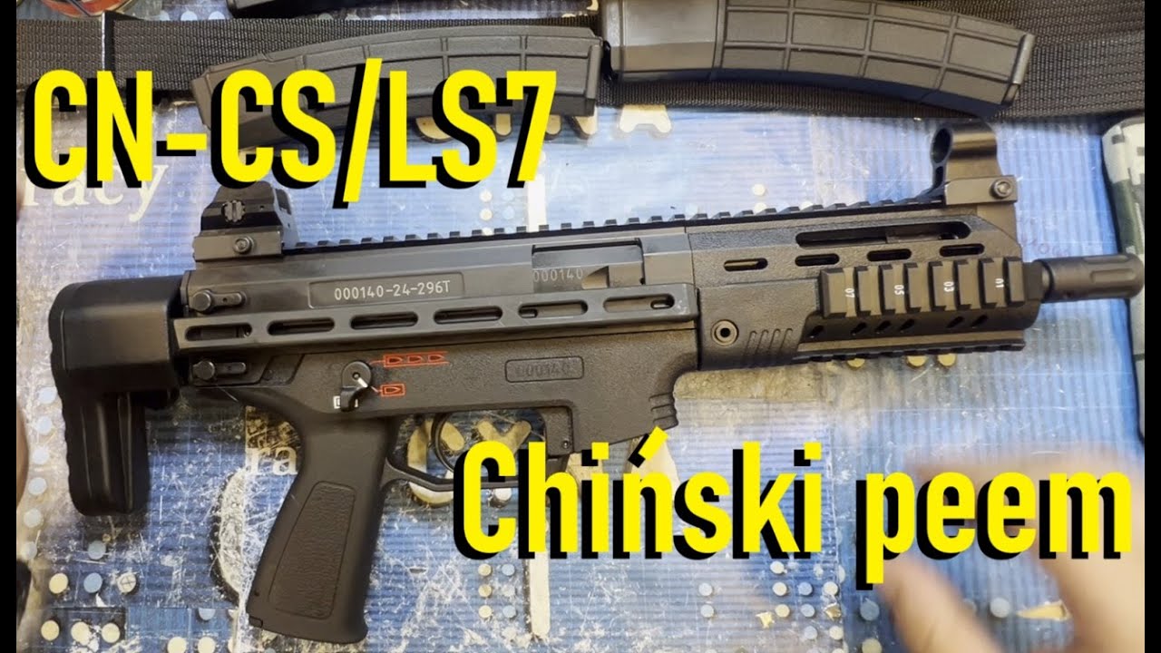 Pistolet CN-CS/LS7 (co za nazwa!) 9x19mm