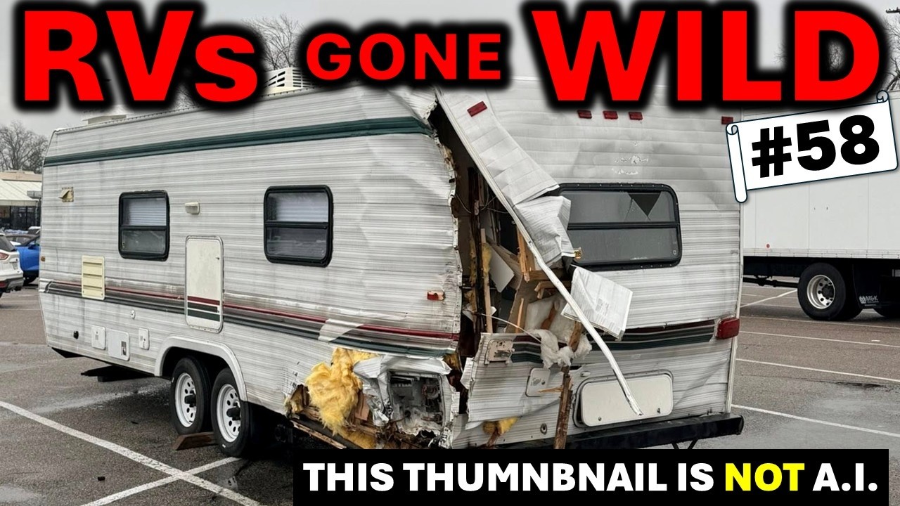 RVs Gone Wild #58 (Latest Episode) Even More Fires & Crashes |  Classic Crazy | Stupid Rigs #safety