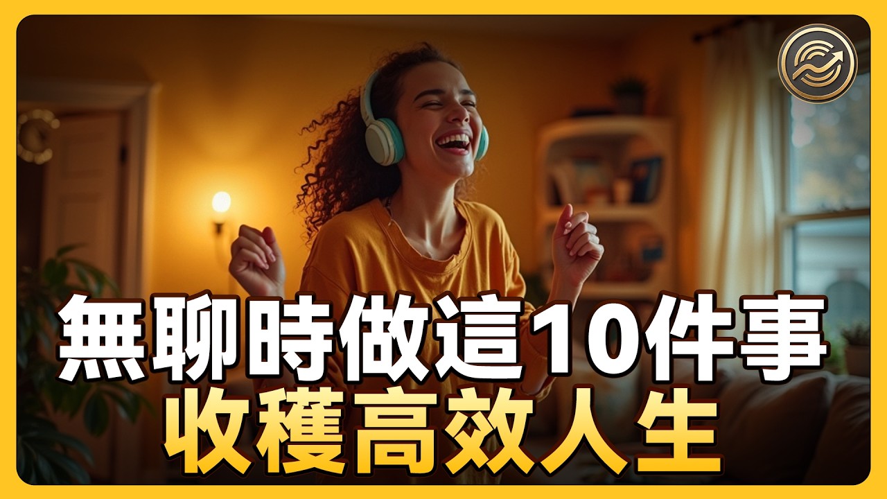 無聊的時候請做這10件事，幫助你在不知不覺中，收穫高效人生！