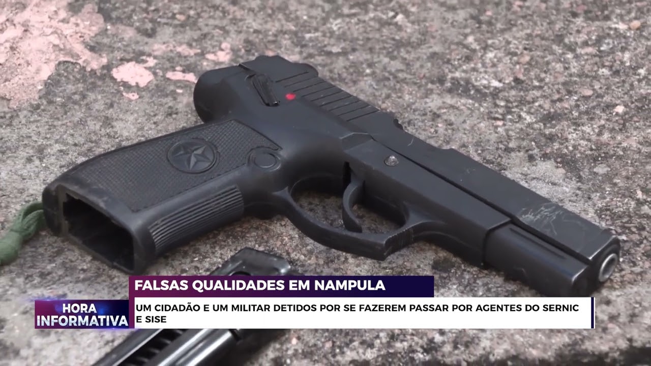 Dois detidos por usurpação de funções em Nacala