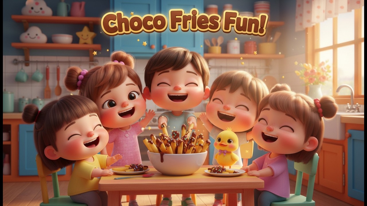 Choco Fries Song – Nursery Rhyme, Toddler Food Fun, and Playful Snack Adventure