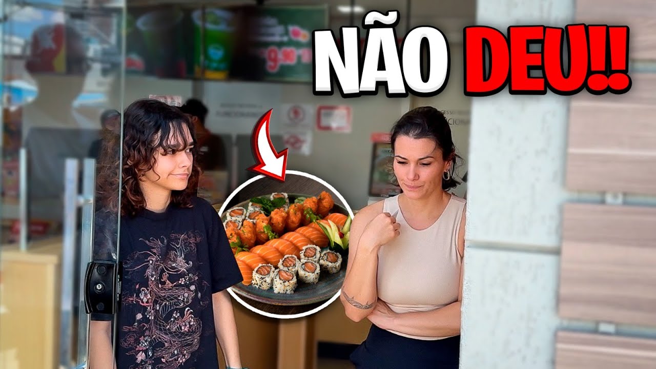 N&atilde;o conseguimos ALMO&Ccedil;AR neste restaurante NOVO 😥