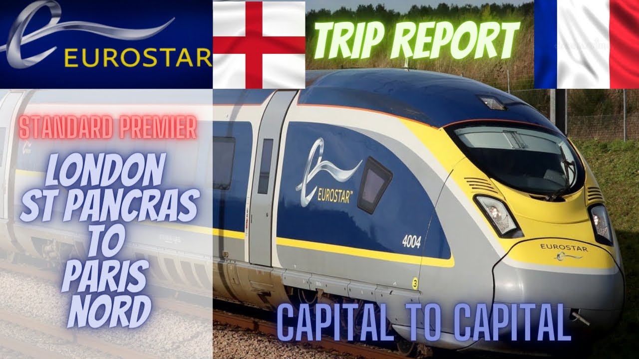 Eurostar Standard Premier - St Pancras to Paris Nord, a very enjoyable experience