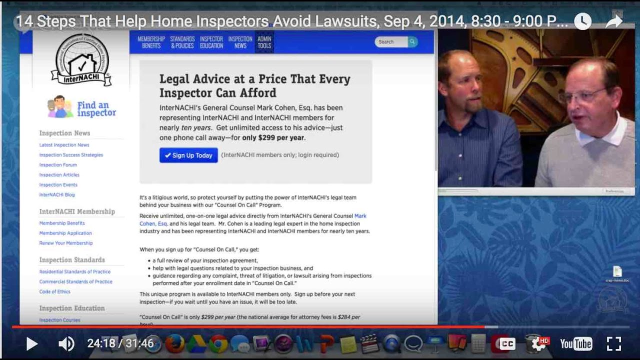 Tips That Help Home Inspectors Avoid Lawsuits
