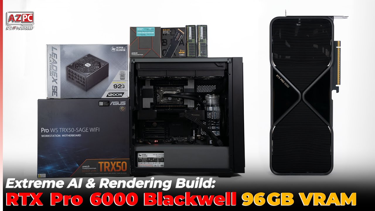 Nvidia Blackwell RTX 6000 Pro Workstation Edition 96GB