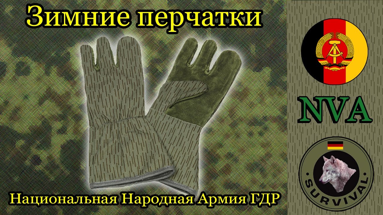 Зимние перчатки армии ГДР / Программа 