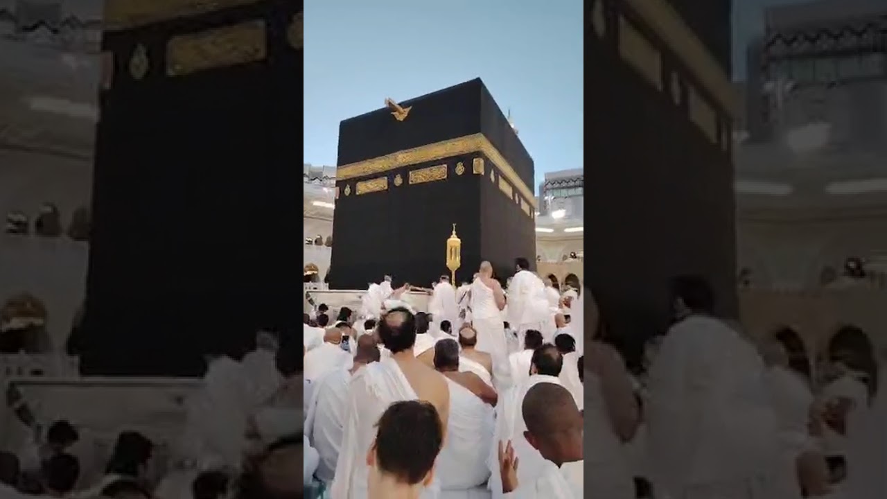 من أمام الكعبة الشريفة دعاء في ظلال العشر الأواخراللهم في الليالي العشراجعل لأمتنا من كل ضيق مخرجاً