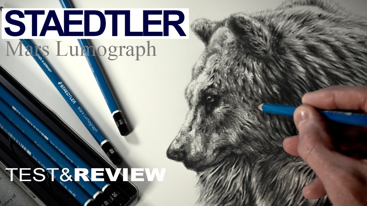 Карандаши Staedtler Mars Lumograph | Тест и обзор