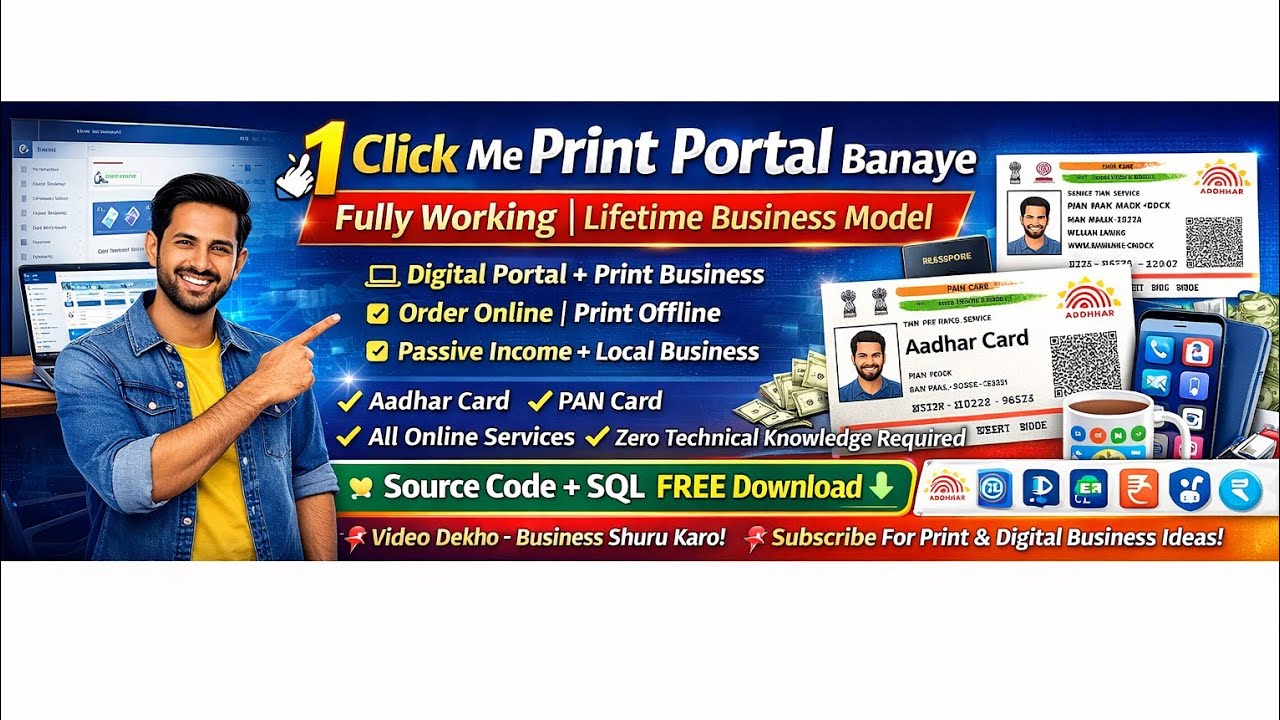 How To Create A Print Portal Auto Update System  || Fully Working #PrintPortal #Print Portal