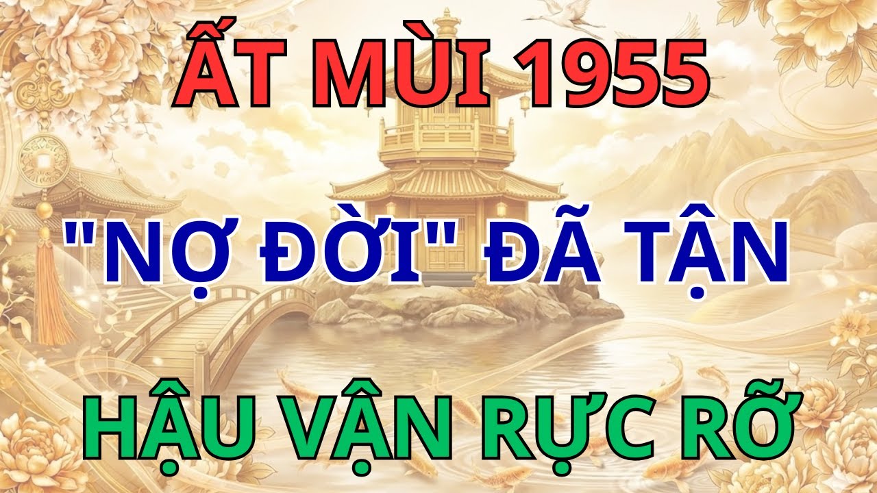 Ất Mùi 1955: Trả Hết 5 Món Nợ Này, Hậu Vận Tự Khắc Đổi Vận, Tiền Bạc Rủng Rỉnh.
