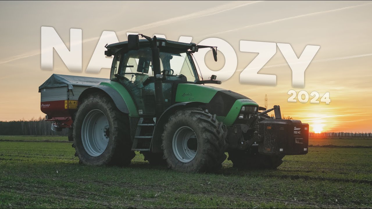 Nawozy 2024 | @AgroKanzas | Deutz - Fahr & Kverneland | DragonSky Channel