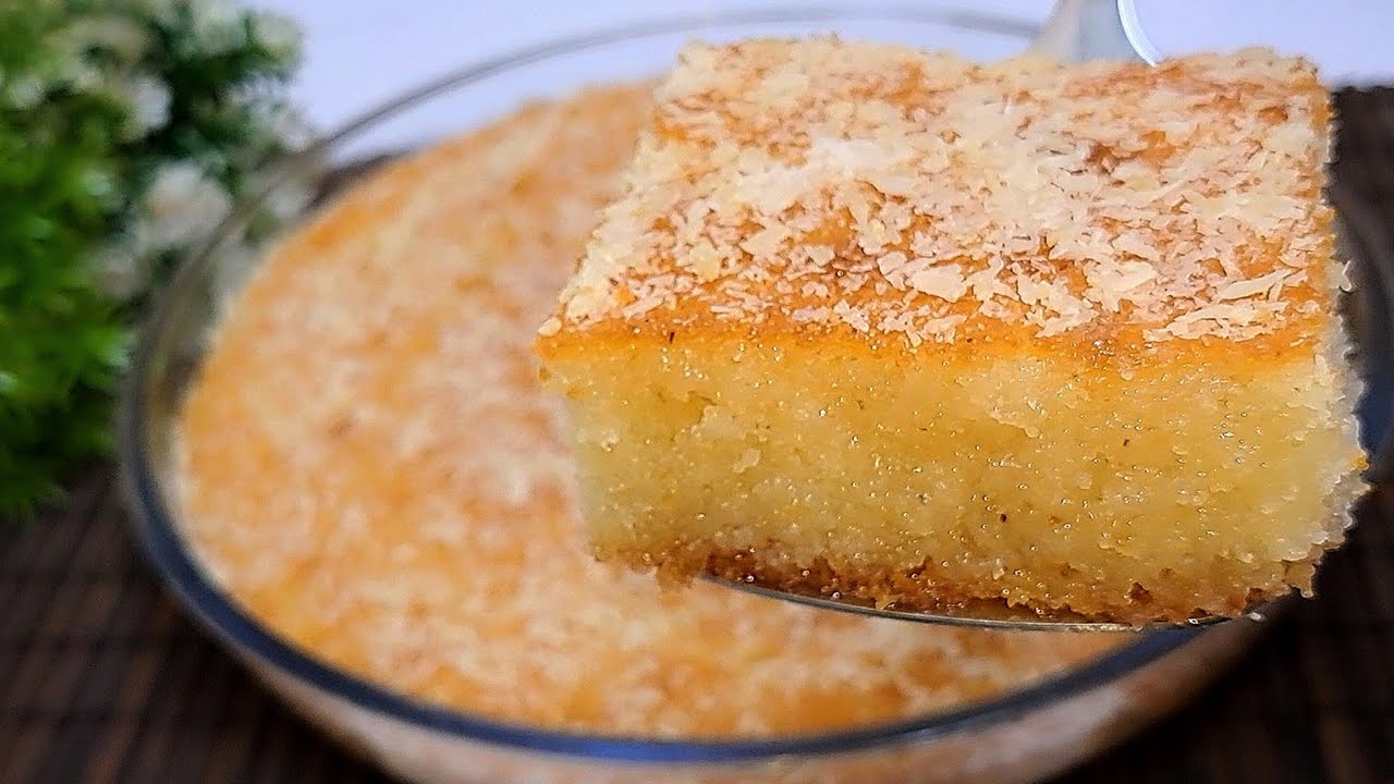 بسبوسه جوزه الهند(الذبادي)بكل أسرارها❗️طريه مرمله واحلي من الجاهزه❗️ف دقايق هتعمليه ناجحه من اول مره
