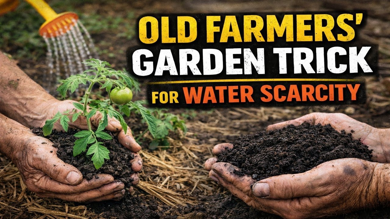 The Garden Trick Old Farmers Used When Water Was Scarce