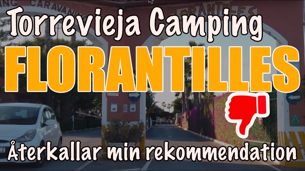 Återkallar rekommendation för Florantilles, Torrevieja