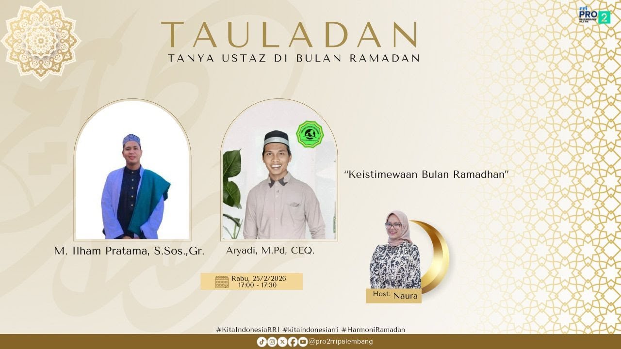 TAULADAN - Keistimewaan Bulan Ramadan