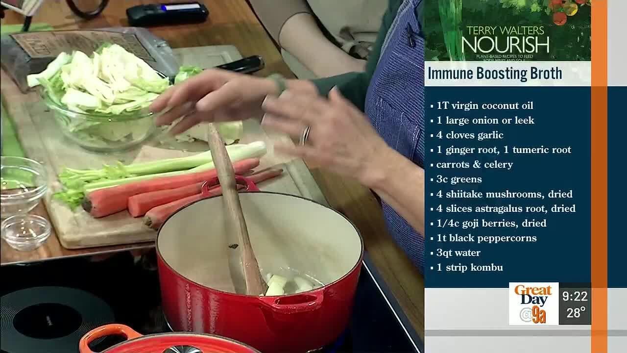 ON THE MENU: Immune-boosting broth from Chef Terry