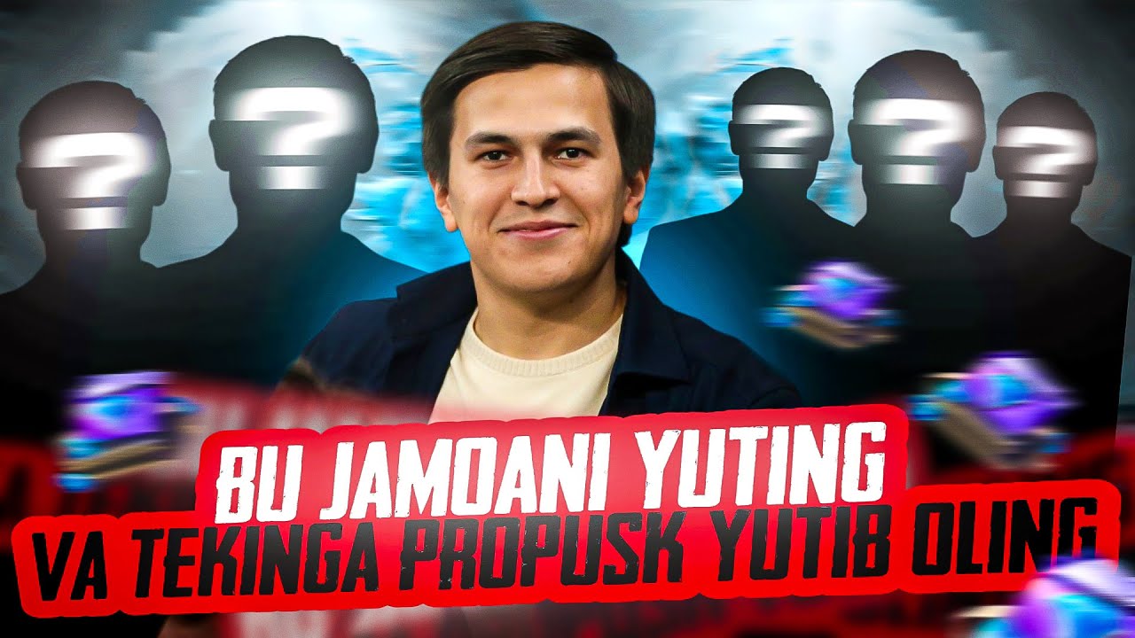 BU JAMOANI YUTING VA TEKINGA  PROPUSK SOVG'A|MLBB