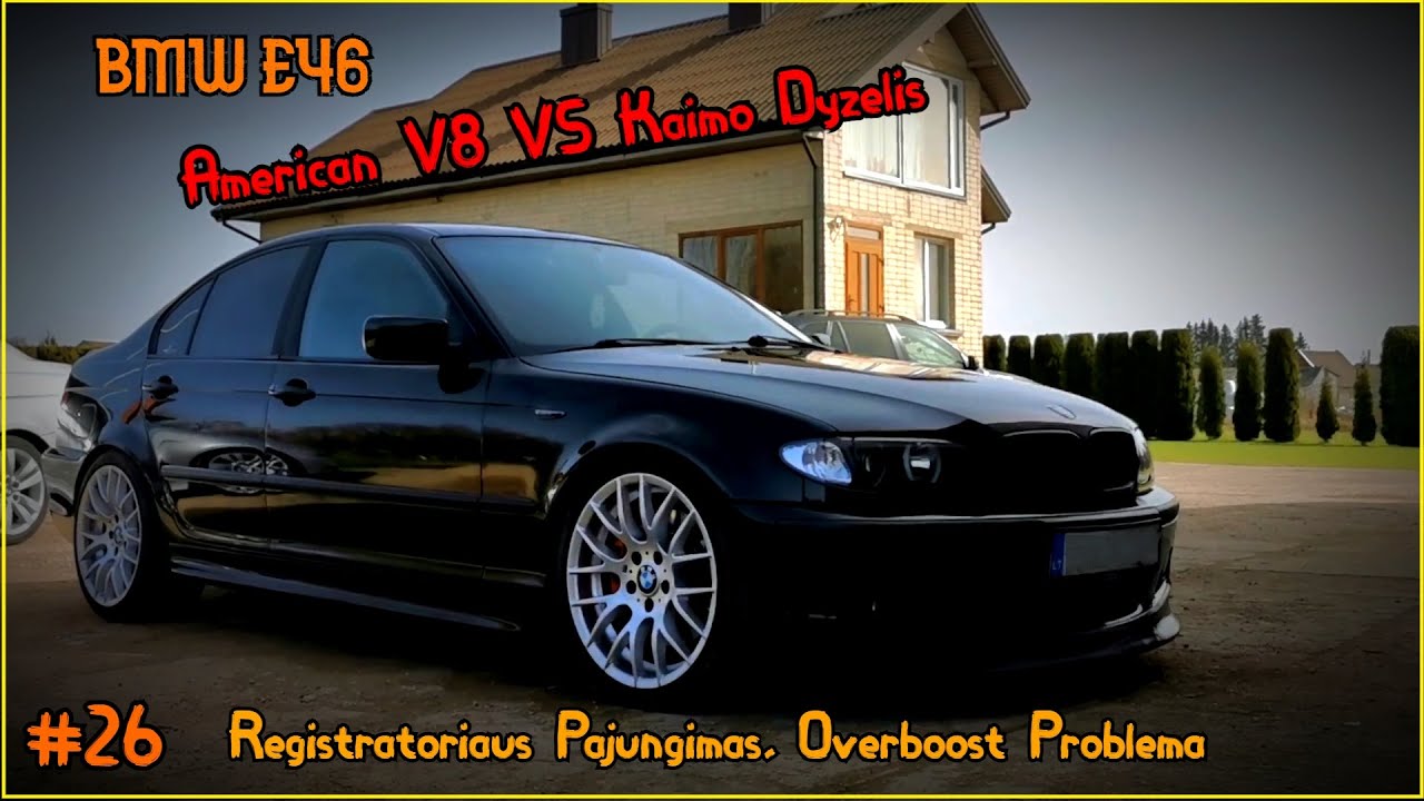 6,4l V8 VS 3l dyzelis, Vaizdo registratorius, Overboost! | BMW E46 #26